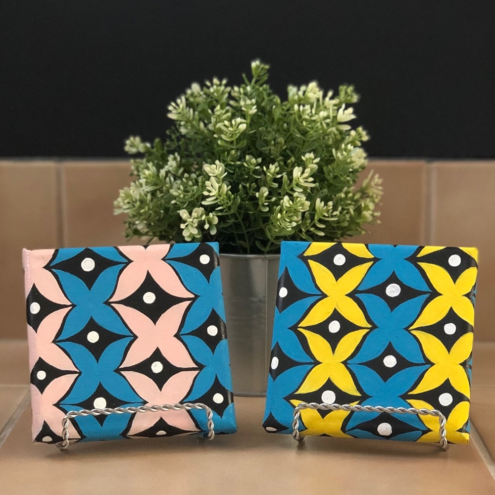 Wall Painting Mini Canvas Art